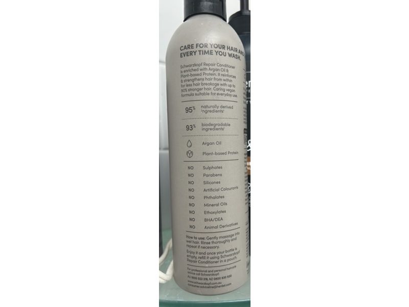 Schwarzkopf Repair Conditioner, 400 mL