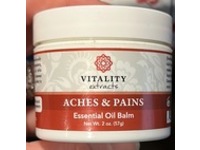 Vitality Extracts Aches & Pains Essential Oil Balm, 2 oz/57 g - Image 3