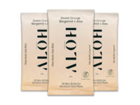 Aloh Skin Softening Sanitizing Hand Wipes, Sweet Orange Bergamot + Aloe, Pack Of 20, 3 Packs - Image 2