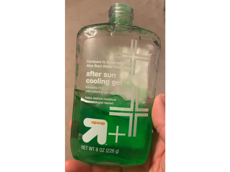 Up & Up After Sun Cooling Gel, 8 oz/226 g