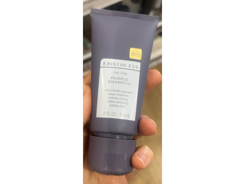 Kristin Ess Purple Shampoo, Sulfate Free, 2 fl oz/59 mL