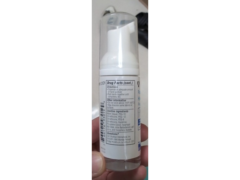 Altra Foaming Hand Sanitizer, 15 mL