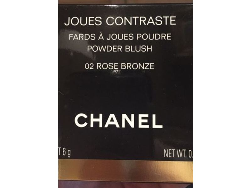 Chanel Joues Contraste Powder Blush , 02 Rose Bronze, 0.21 oz/6 g