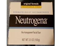 Neutrogena Original The Transparent Facial Bar, Fragrance Free, 3.5 oz/100 g - thumbnail 2