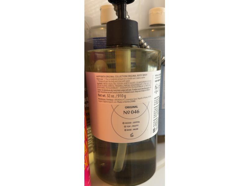 Happy Bath Original No 046 Body Wash, 32 fl oz/910 g