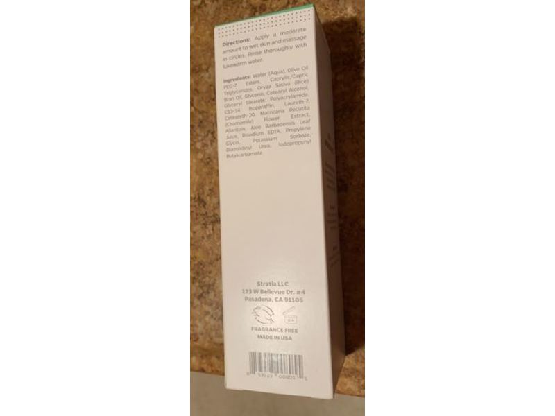 Stratia Velvet Cleansing Milk, 8 oz/240 ml