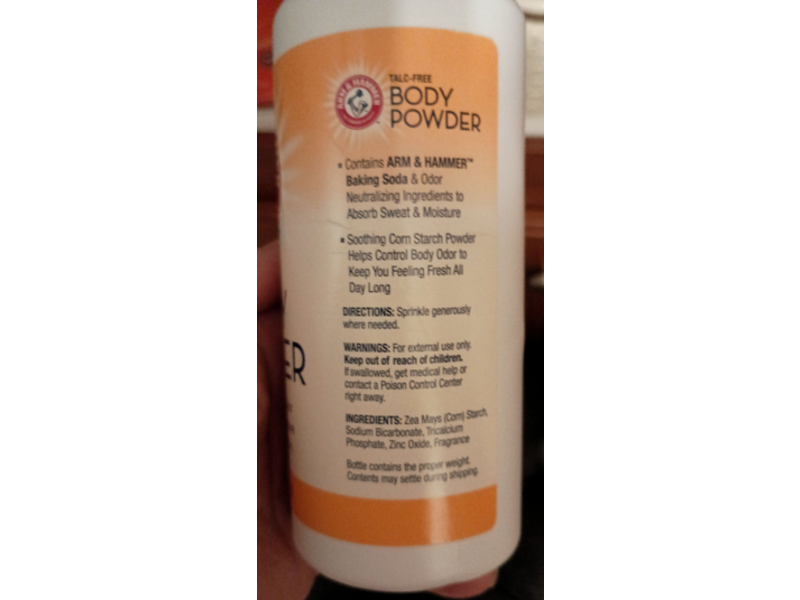 Arm & Hammer Body Powder, 5.0 oz/142 g