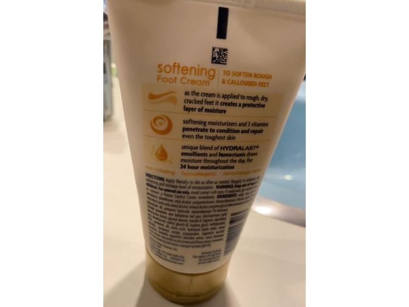 Gold Bond Ultimate Softening Foot Cream, Shea Butter, 4 oz/113 g