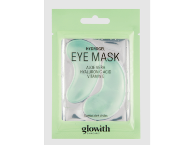 Glowith Hydrogel Eye Mask, Aloe Vera, Hyaluronic Acid & Vitamin E