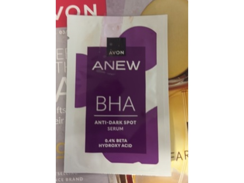 Avon Anew Anti-Dark Spot Serum, BHA, Hydroxy Acid, 2 mL