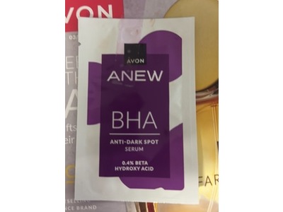 Avon Anew Anti-Dark Spot Serum, BHA, Hydroxy Acid, 2 mL