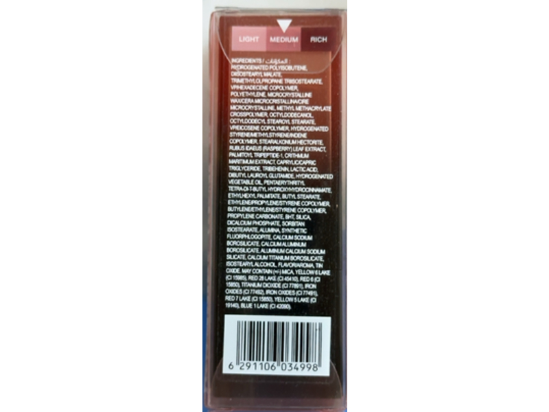 Huda Beauty Power Bullet Cream Glow Hydrating Lipstick, Honey Bun Medium Pink Nude, 0.1 oz/3 g