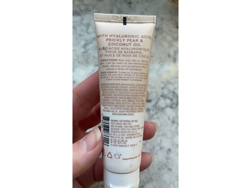 Kopari Ultra Restore Body Butter, Hyaluronic Acid, Pricky Pear & Coconut Oil 1 fl oz/30 mL