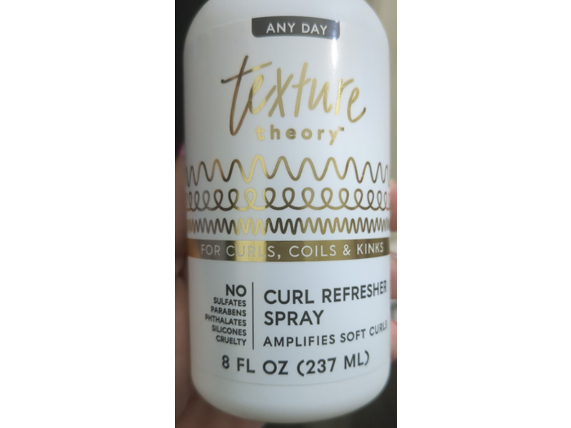 Texture Theory Curl Refresher Spray, 8 fl oz/237 mL