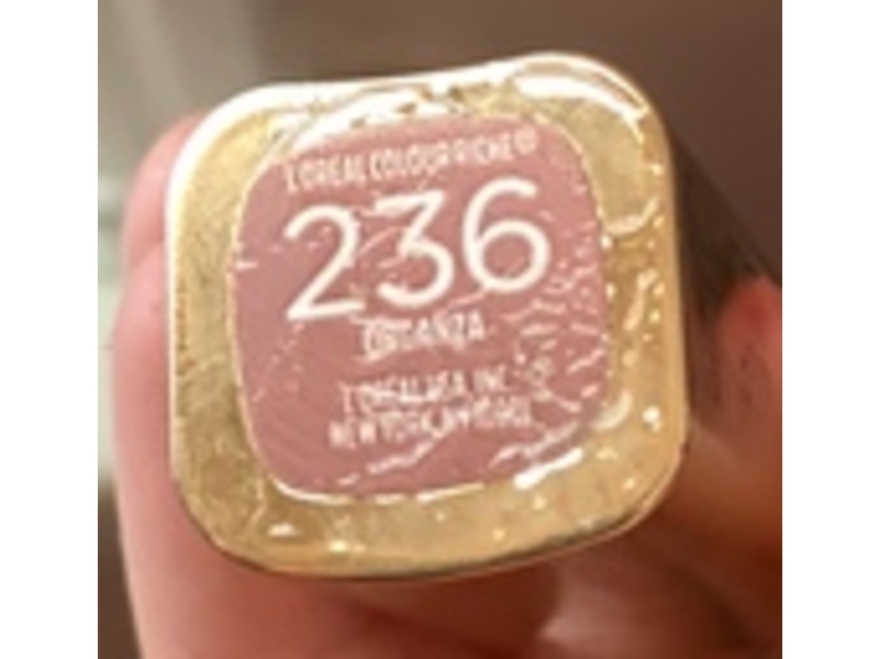 L’oreal Paris Colour Riche Hydrating Satin Lipstick, 236 Organza, 0.13 fl oz