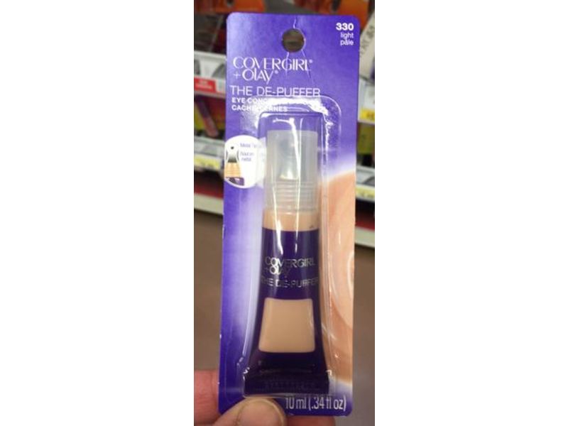 CoverGirl +Olay The Depuffer Eye Concealer, Light 330, 0.3 fl oz/10 mL