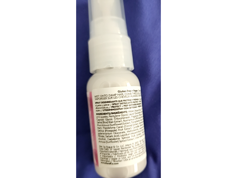 R+Co Protect + Prep Detangling Spray, Candy Stripe, 1 fl oz/30 mL