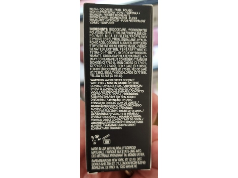 bareMinerals Complexion Rescue Blonzer, Blush + Bronzer, Kiss of Copper, 0.5 fl oz/15 mL