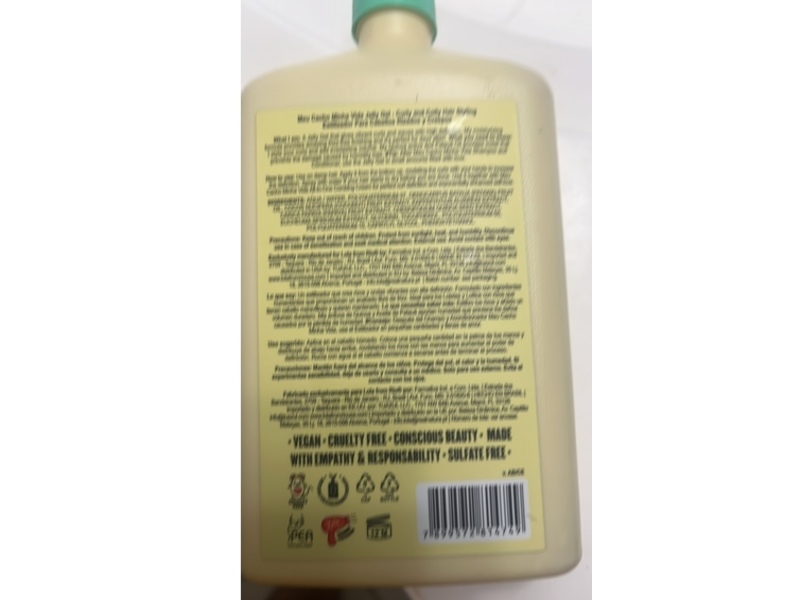 Iola Curly & Coily Hair Stylling Jelly Gel, 17.64 oz/500 g