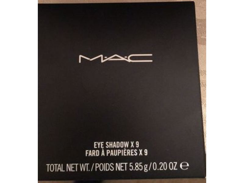 M.A.C. Eye Shadow X 9, Amber Times Nine, 0.20 oz/5.85 g
