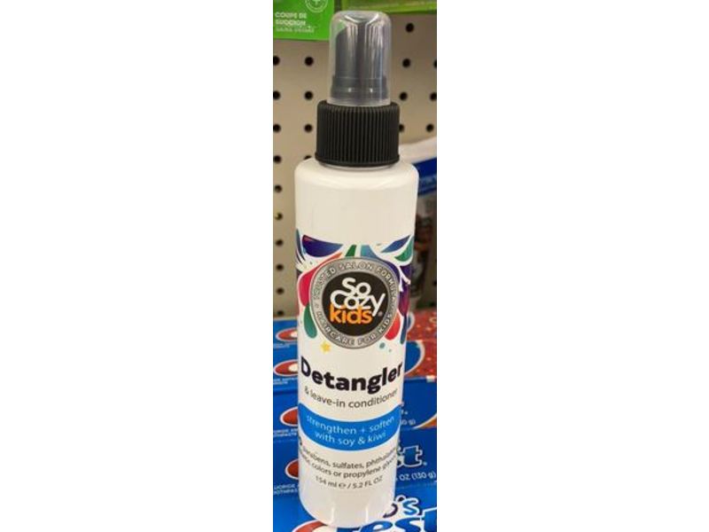 So Cozy Kids Detangler & Leave-In Conditioner, 5.2 fl oz/154 mL