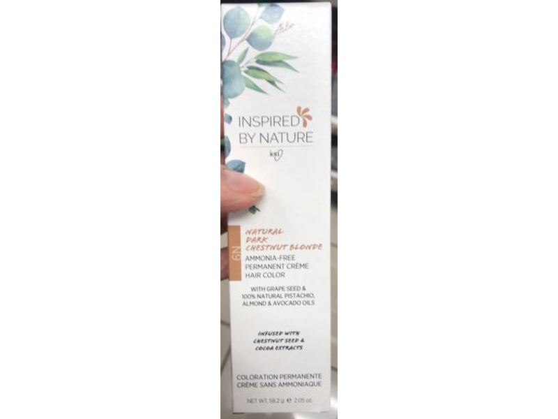 Ion Permanent Creme Hair color, 6N Natural Darsk Chestnut Blonde, 2.05 oz/58.2 g