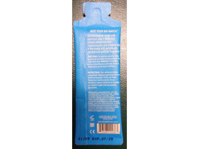 Good Clean Love Balance Feminine Wash, 5 mL