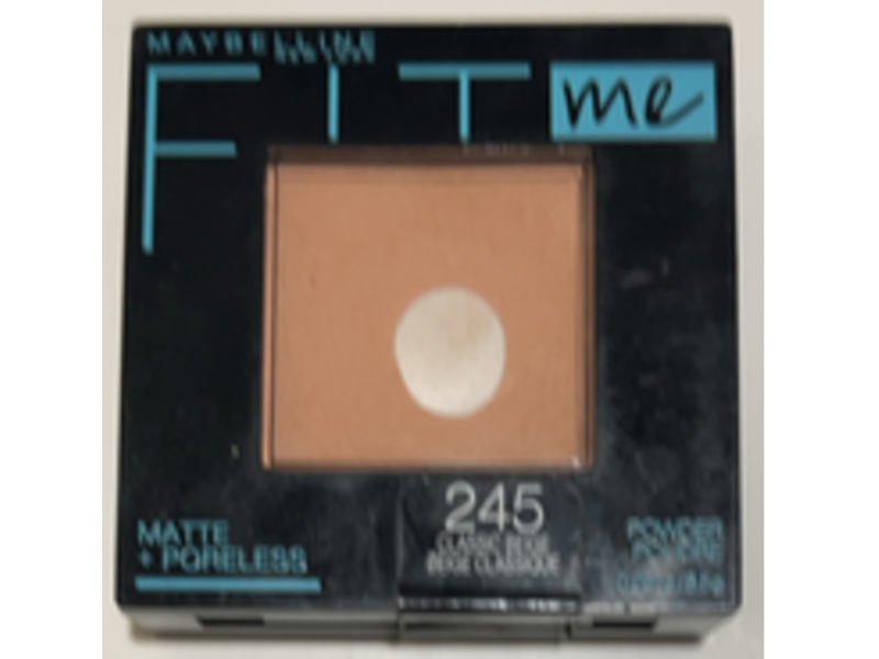 Maybelline New York Fit Me Matte + Poreless Powder, 245 Classic Beige, 0.29 oz/8.5 g