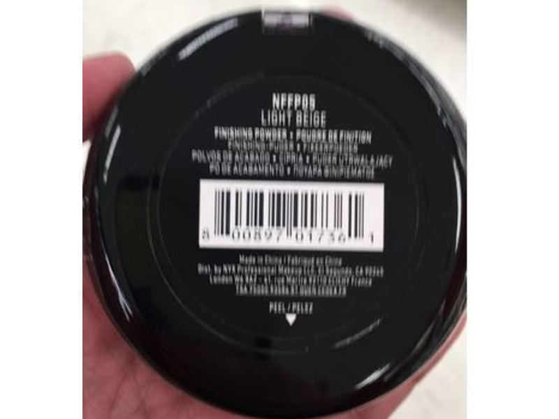 NYX Professional Makeup #Nofilter Finishing Powder, 05 Light Beige, 0.33 oz/9.6 g