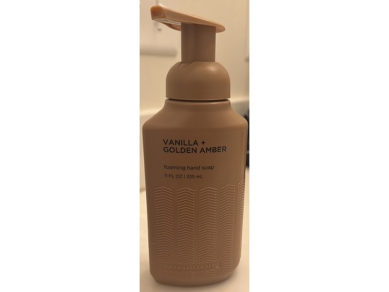 Scent Theory Foaming Hand Soap, Vanilla & Golden Amber, 11 fl oz/325 mL