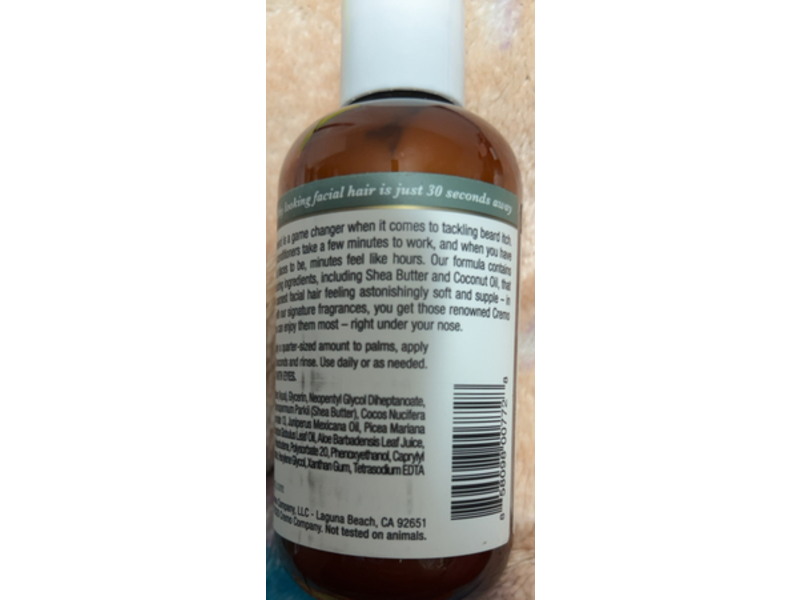 Cremo Cedar Forest Beard & Scruff Softener, 6 fl oz/177 mL