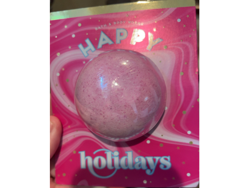 Bath & Body Works Happy Holidays Bath Fizzy, Twisted Peppermint, 2.5 oz/70 g