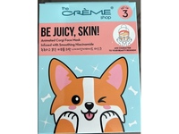 The Creme Shop Be Juicy, Skin! Animated Corgi Face Mask, Niacinamide, 2.65 oz/75 g, Pack Of 3 - Image 3
