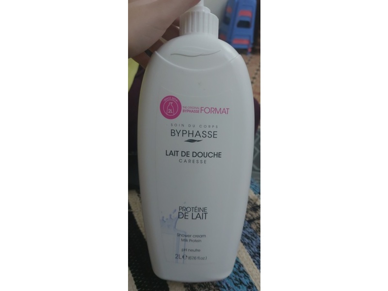 Byphasse Shower Cream, 6.76 fl oz/2 L