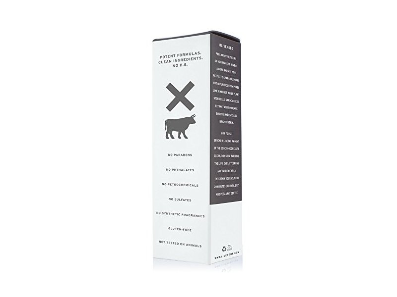 no b.s. Charcoal Peel Off Mask with Niacinamide, 90 mL/3 fl oz