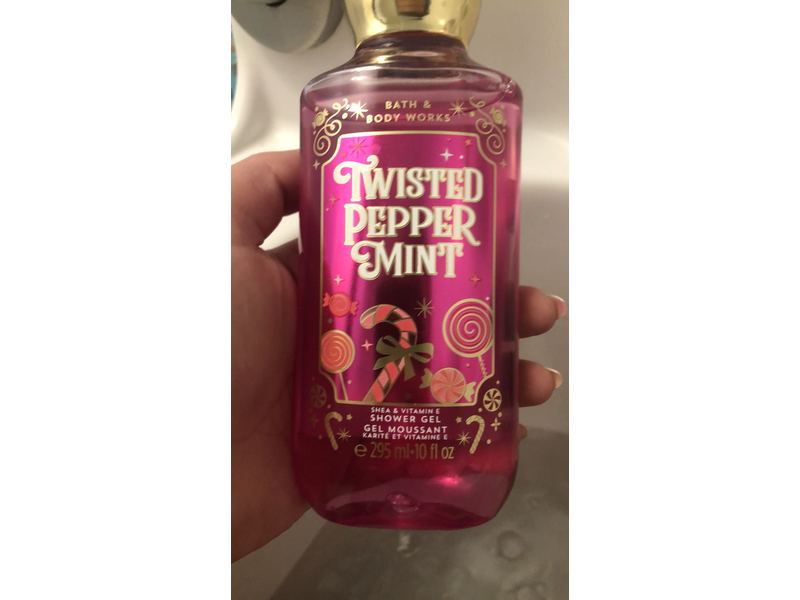 Bath & Body Works Twisted Peppermint Shower Gel, 10 fl oz (295 mL)