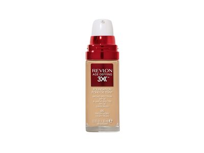 Revlon Age Defying 3X Foundation, SPF20, 05 Fresh Ivory, 1.0 fl oz/30ml