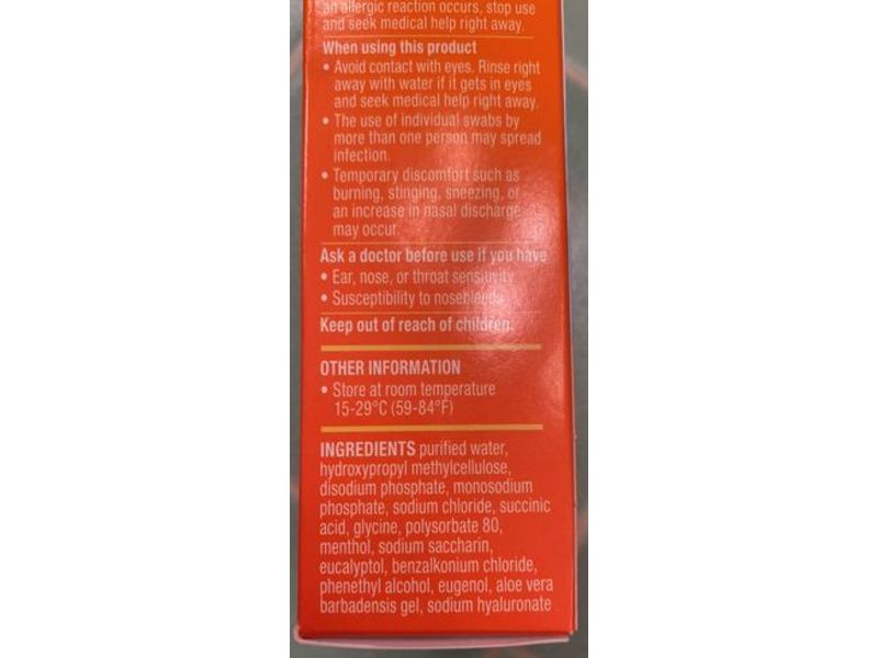 Zicam Nasal AllClear Triple Action Nasal Cleanser, Cooling Menthol, 10 Count
