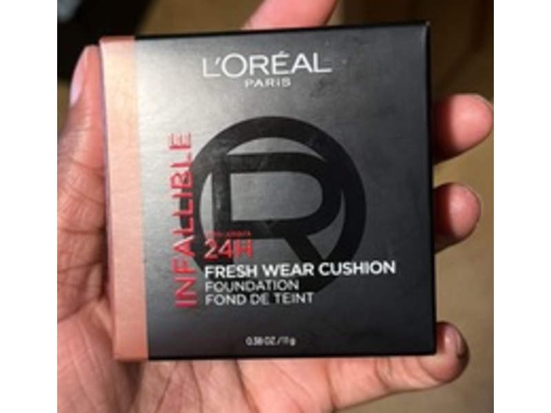 L'Oreal Paris Infallible 24H Fresh Wear Cushion Foundation, 365 Neutral, 0.38 oz/11 g
