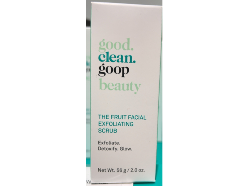 good.clean.goop beauty The Fruit Exfoliating Scrub, 1.7 fl oz/2 oz