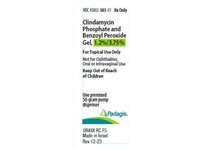 Clindamycin Phosphate And Benzoyl Peroxide Gel 1.2%/3.75%, 50 g, Padagis (Rx) - Image 2