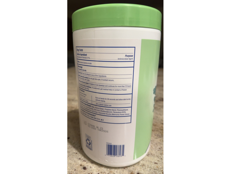 Wet Ones Antibacterial Hand Wipes, Eucalyptus & Mint Scent, 150 Count