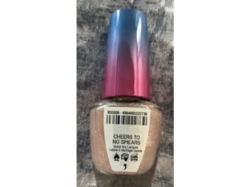 OPI RapiDry Nail Polish, Cheers To No Smears, 0.3 oz/9 mL
