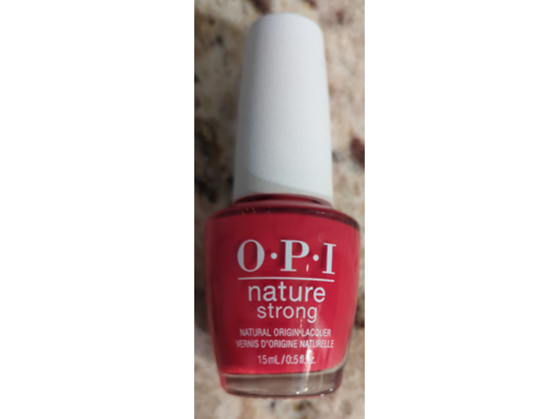 OPI Nature Strong Natural Origin Lacquer, A Bloom with a View, 0.5 fl oz/15 mL
