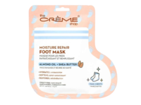 The Creme Shop Moisture Repair Foot Mask, Almond Oil + Shea Butter, 0.49 oz/14 g, 1 Pair - thumbnail 1