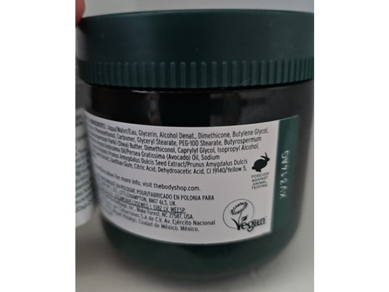 The Body Shop Body Yogurt, Avocado, 6.91 oz/200 mL