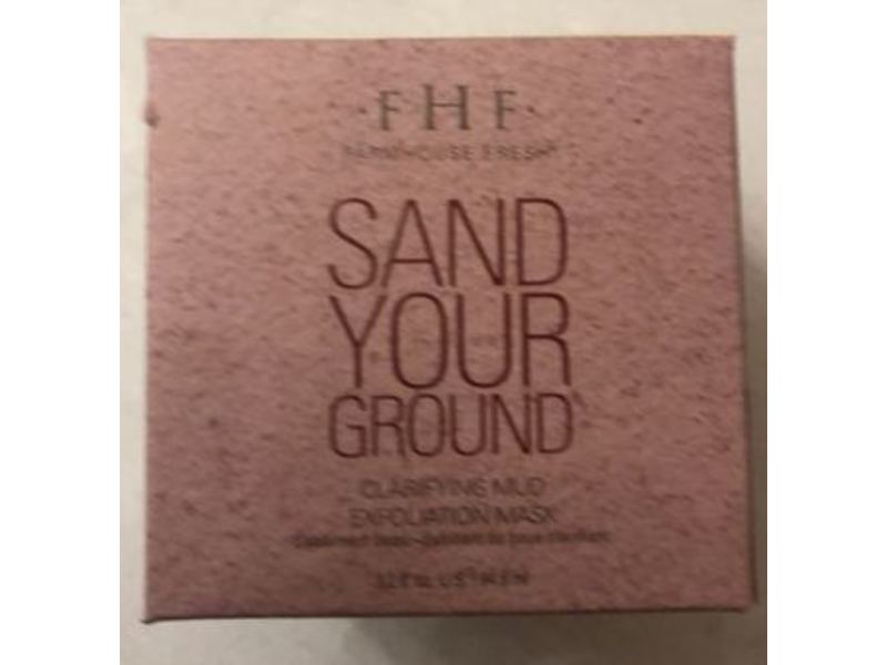 Farmhouse Fresh Sand Your Ground Clarifying Mud Exfoliation Mask, 3.2 fl oz/94.6 ml