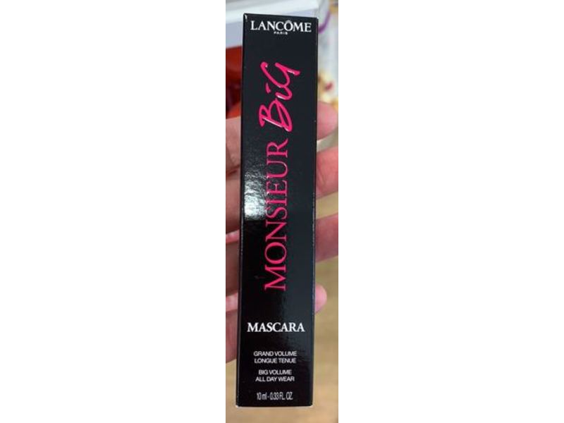 Lancome Monsieur Big Mascara, Big Volume All Day Wear, 0.33 fl oz/10 mL