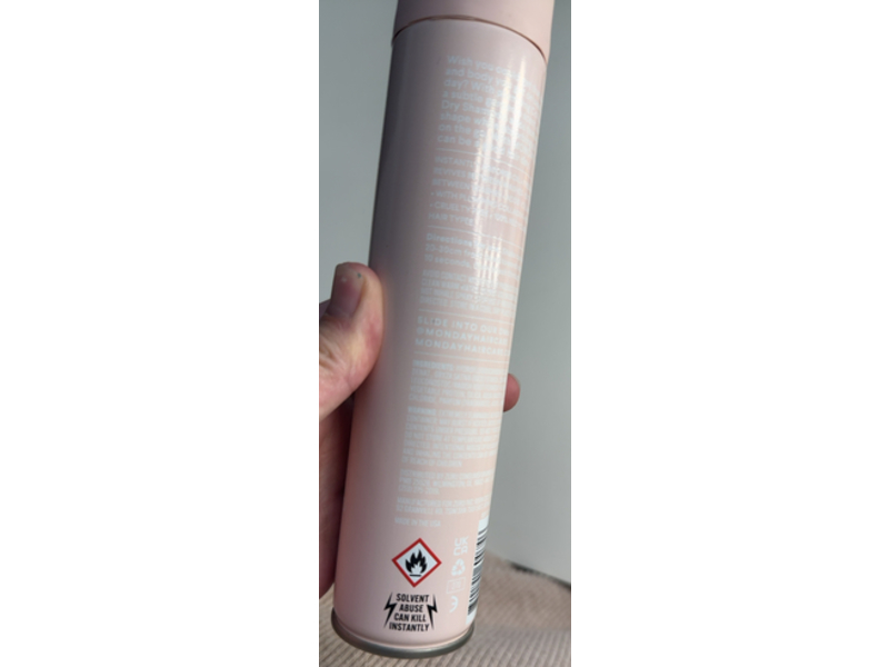 Monday Haircare Volume Dry Shampoo, Collagen, 6.7 fl oz/200 mL