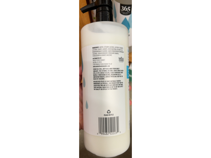 365 by Whole Foods Market Conditioner, 32 fl oz/946 mL